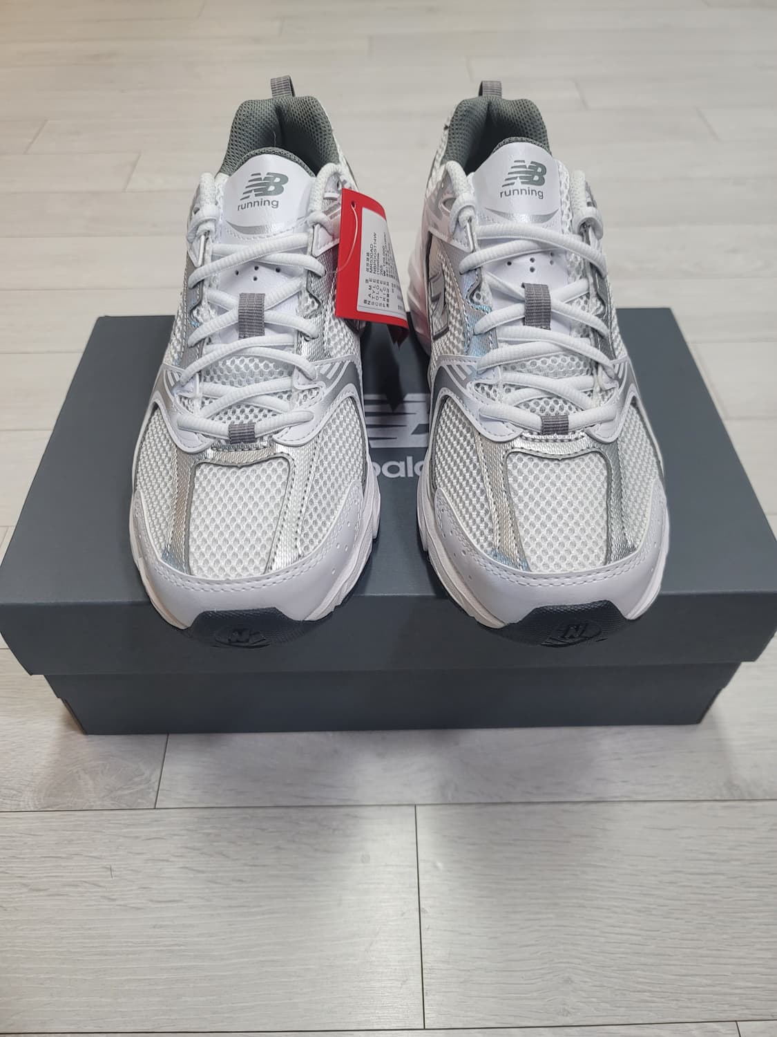 (265)뉴발란스 530 화이트 실버[대전 직거래도 가능] 상품이미지5