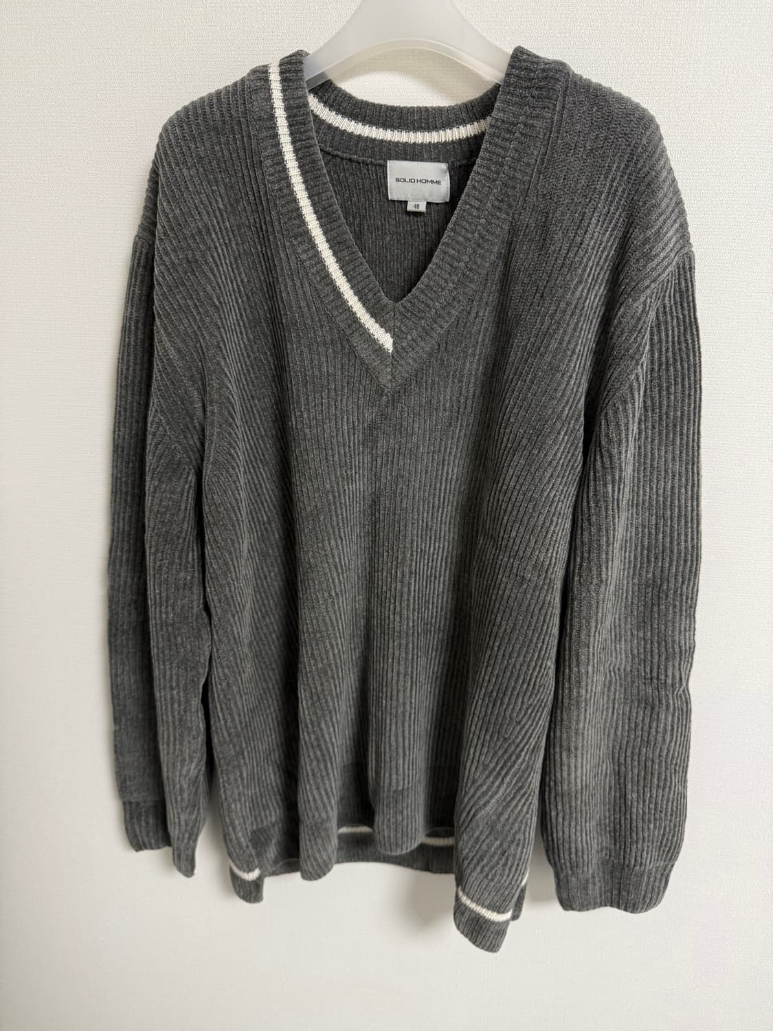 솔리드옴므 니트 상품이미지1