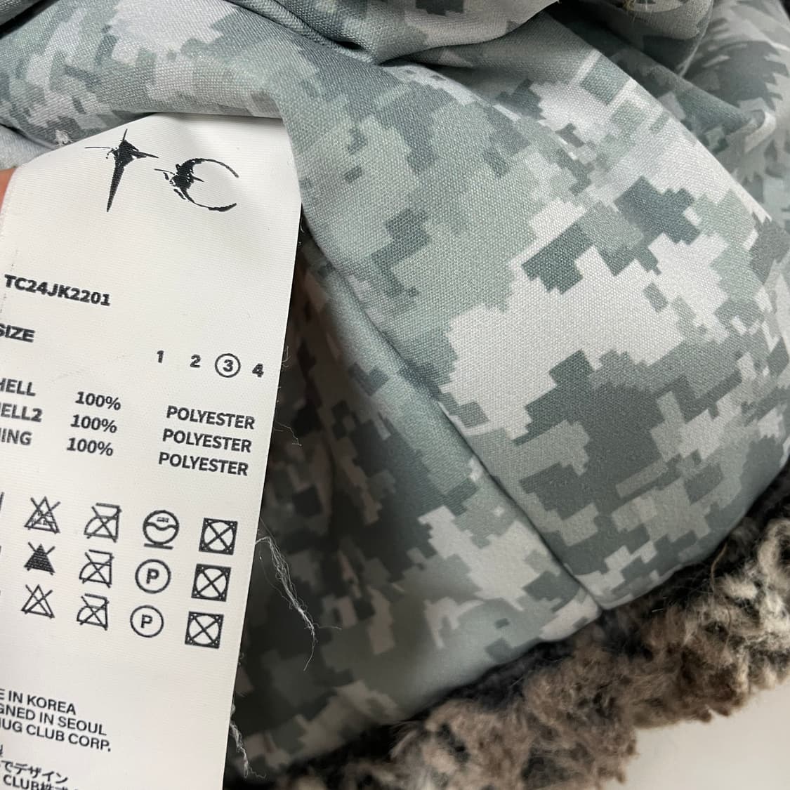 떠그클럽 퍼 자켓 3 상품이미지6