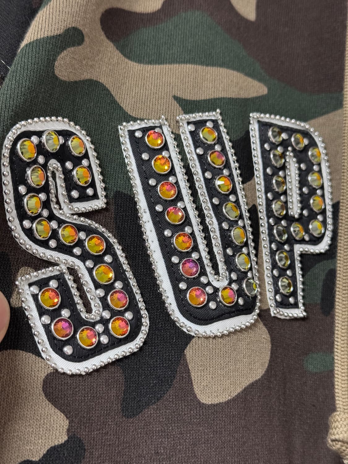 슈프림 x B.B. simon 우드랜드 카모 후드 상품이미지3