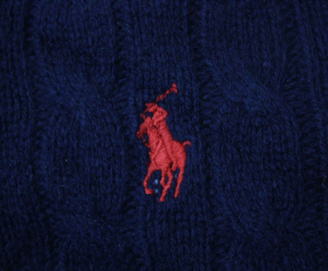 M-1290/폴로 정품 남여공용 캐시미어혼방 꽈배기 머플러 상품이미지4