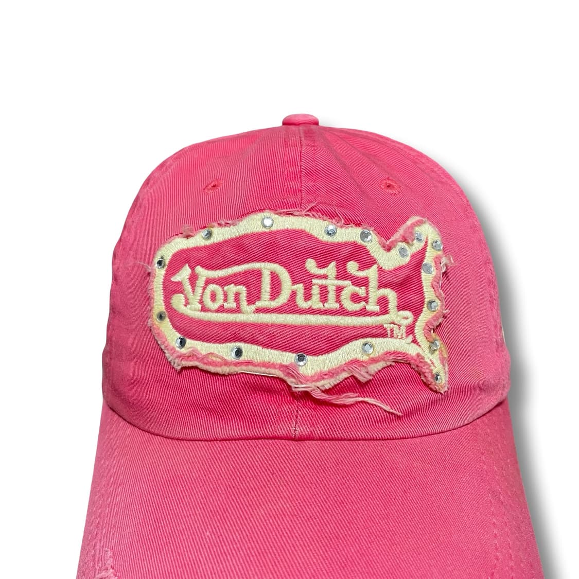 본더치 핑크 빈티지 볼캡 상품이미지2