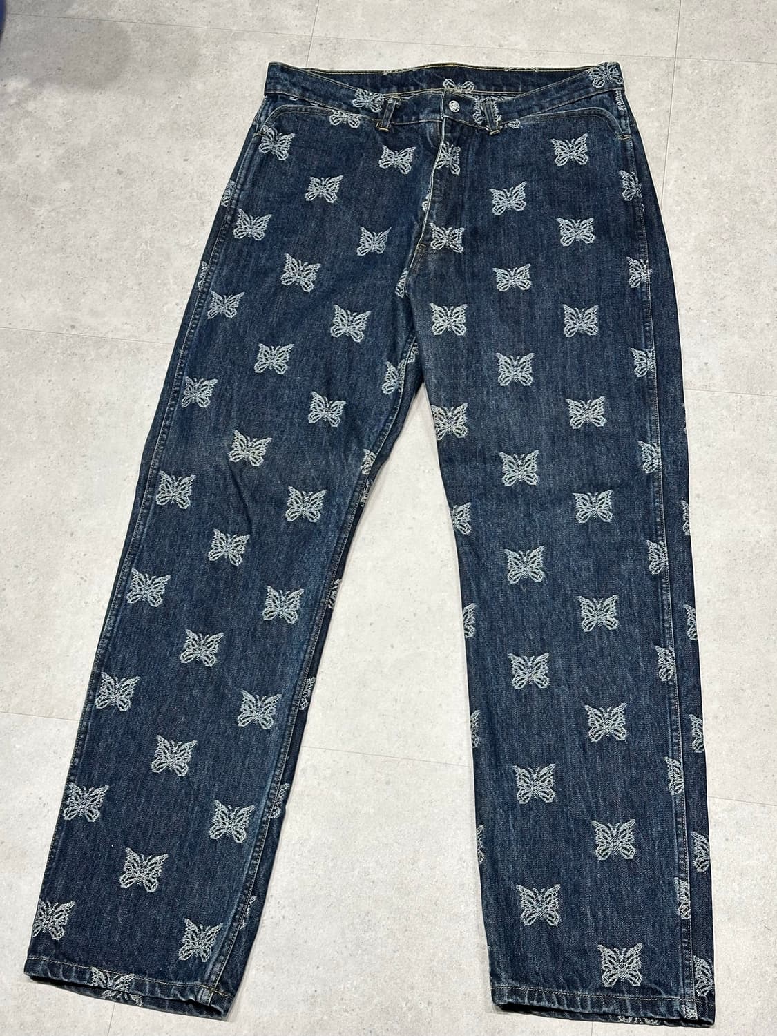 니들스 빠삐용 데님 스트레이트핏 L 상품이미지1