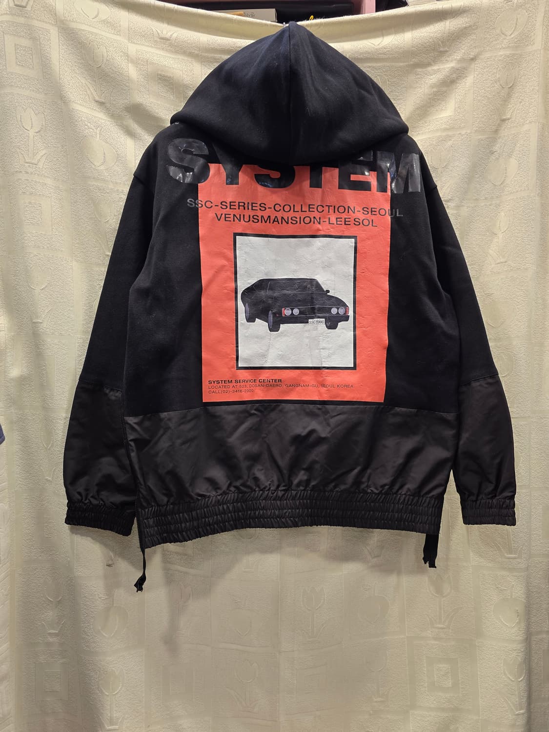 한섬 시스템옴므 + 비너스맨션 콜라보 후드티 95 상품이미지1