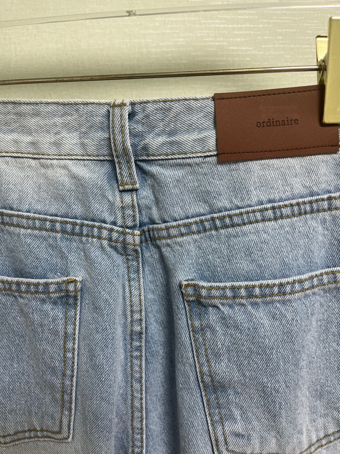 가내스라 오디네르 디핀연청데님(M) 상품이미지8