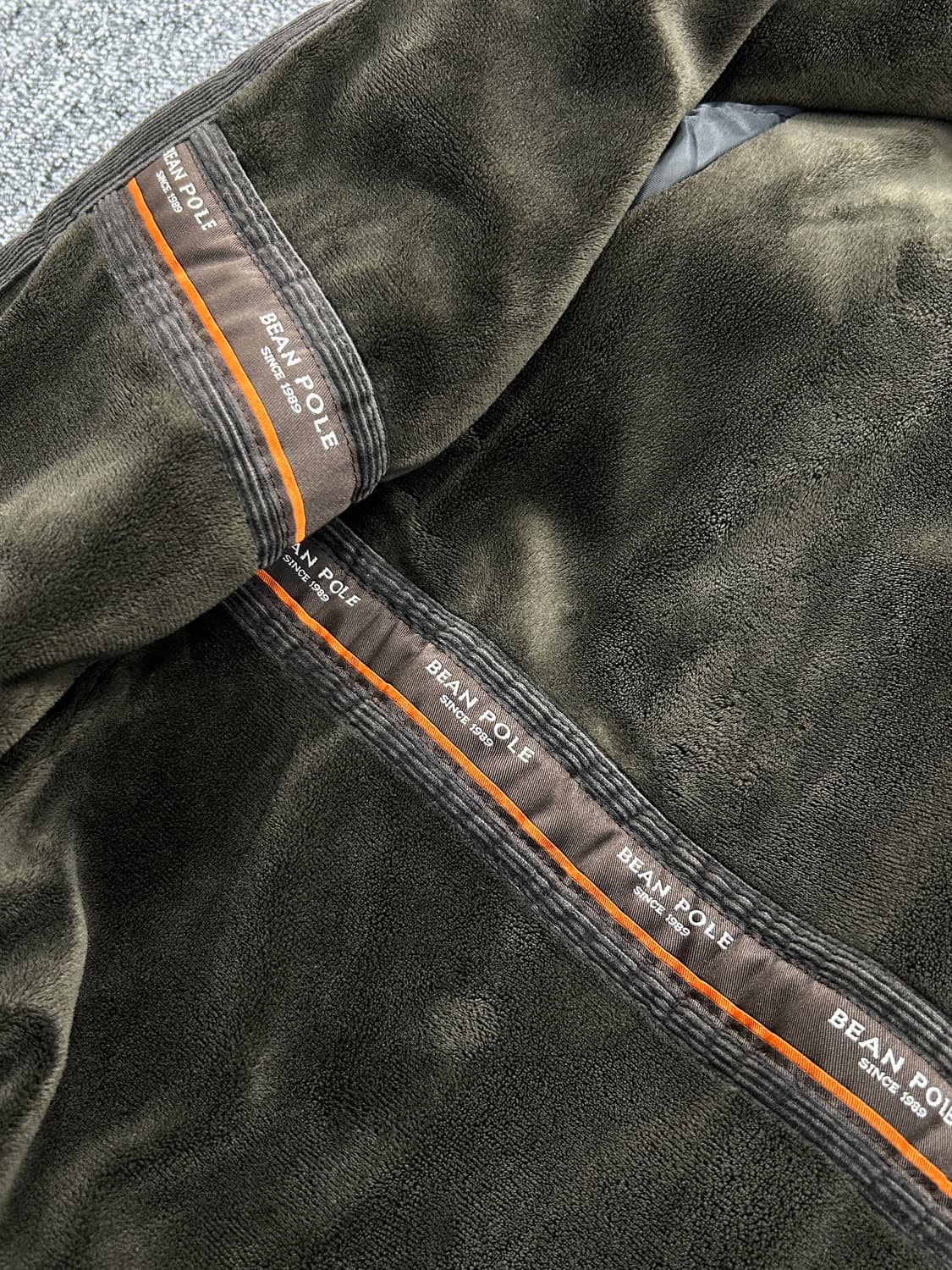 빈폴 00‘s 코듀로이 봄버 자켓 M  상품이미지7