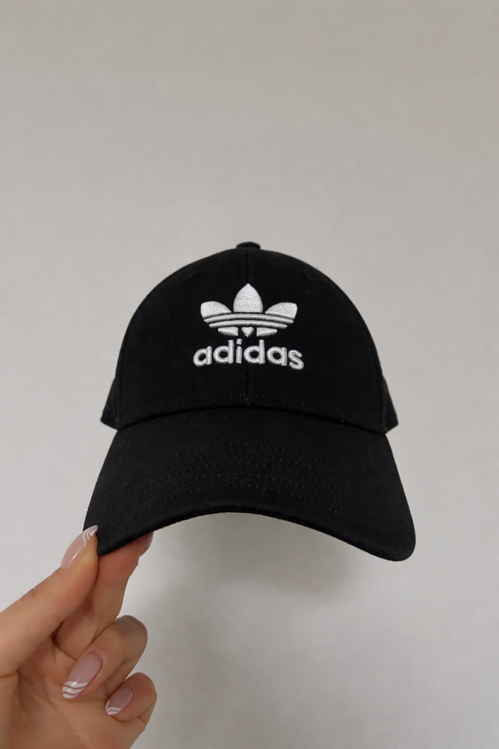 아디다스 모자 트레포일 베이스 볼캡 블랙 상품이미지2