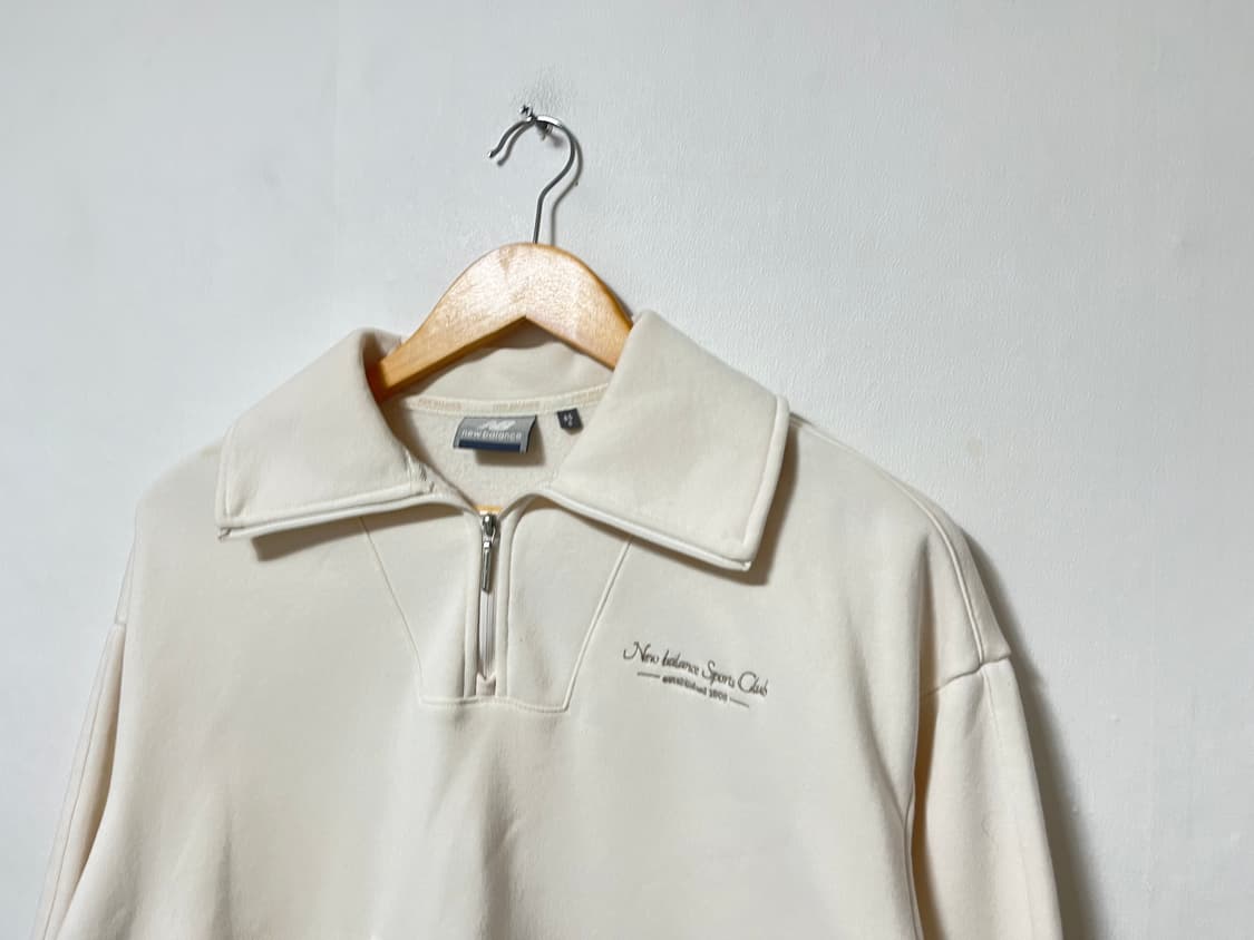 55-66 뉴발란스 반집업 루즈핏 맨투맨 정품 상품이미지2