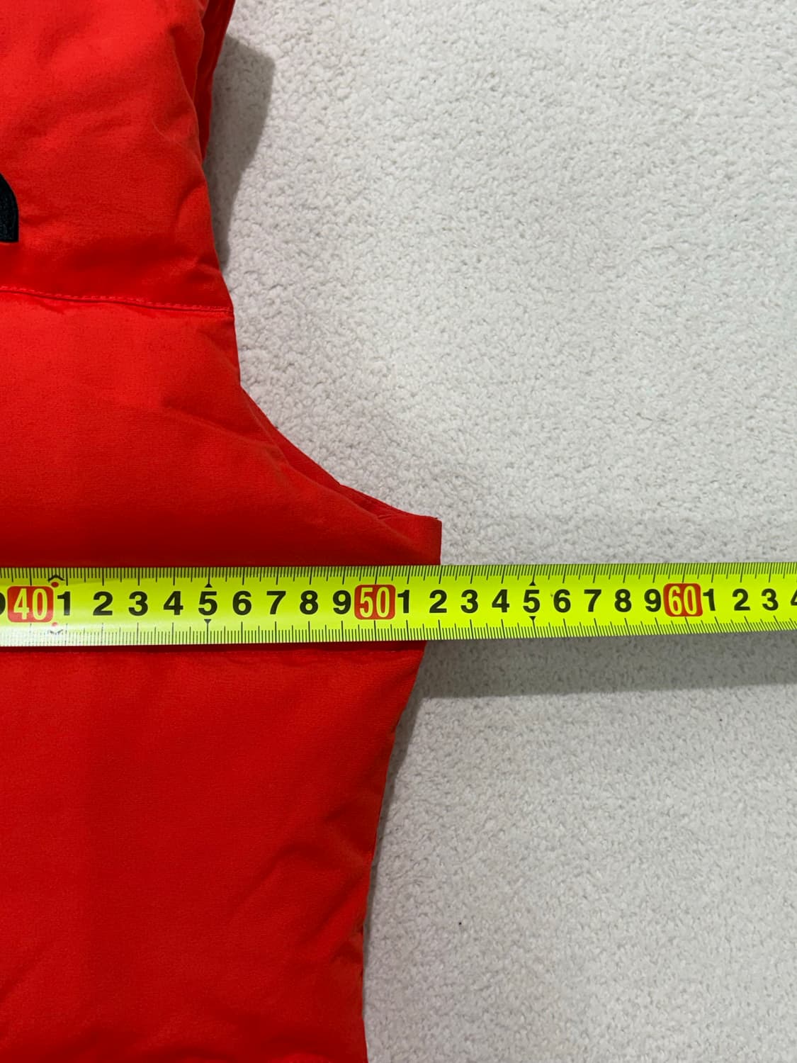 노스페이스 700 파워오렌지 조끼 패딩 90 여성용 상품이미지5