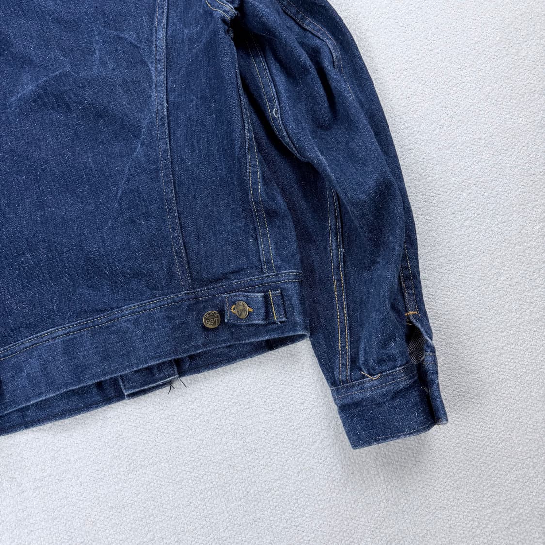 70s Lee 220j 데님 자켓 (made in belgium) 상품이미지10