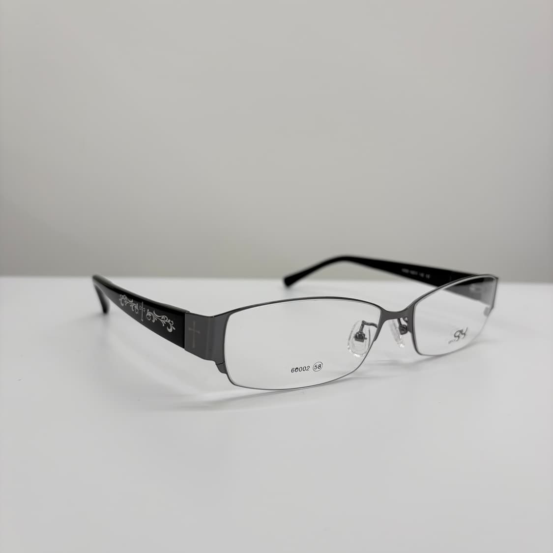 GIVY 기비 실버 사각 메탈 빈티지안경 상품이미지2