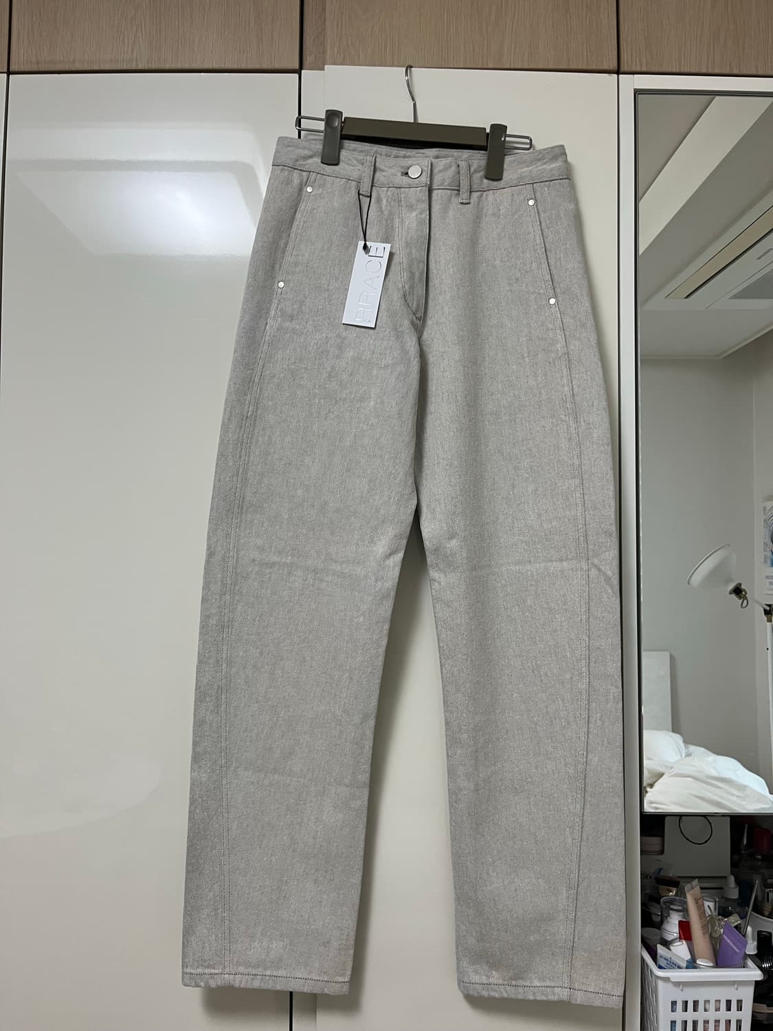 RRACE 커브드 진 상품이미지1