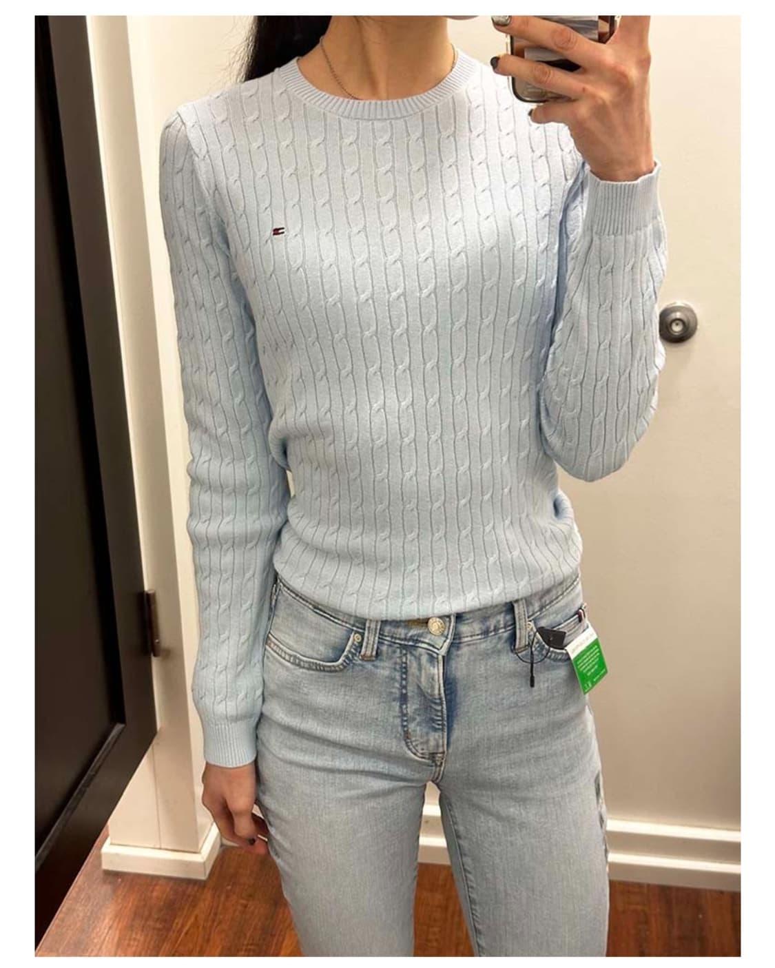 한섬 타미힐피거 케이블 코튼니트 상품이미지9