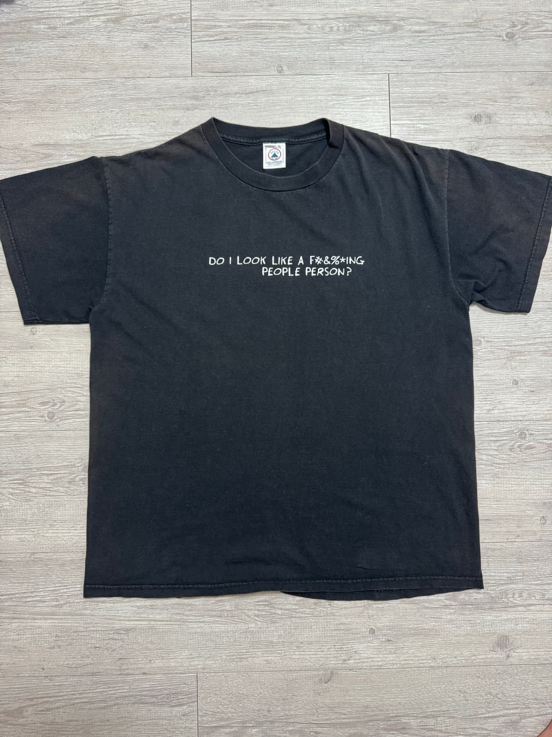 00s 빈티지 / 빈티지메세지 티셔츠 XL / 델타프로웨이트 제작 상품이미지3