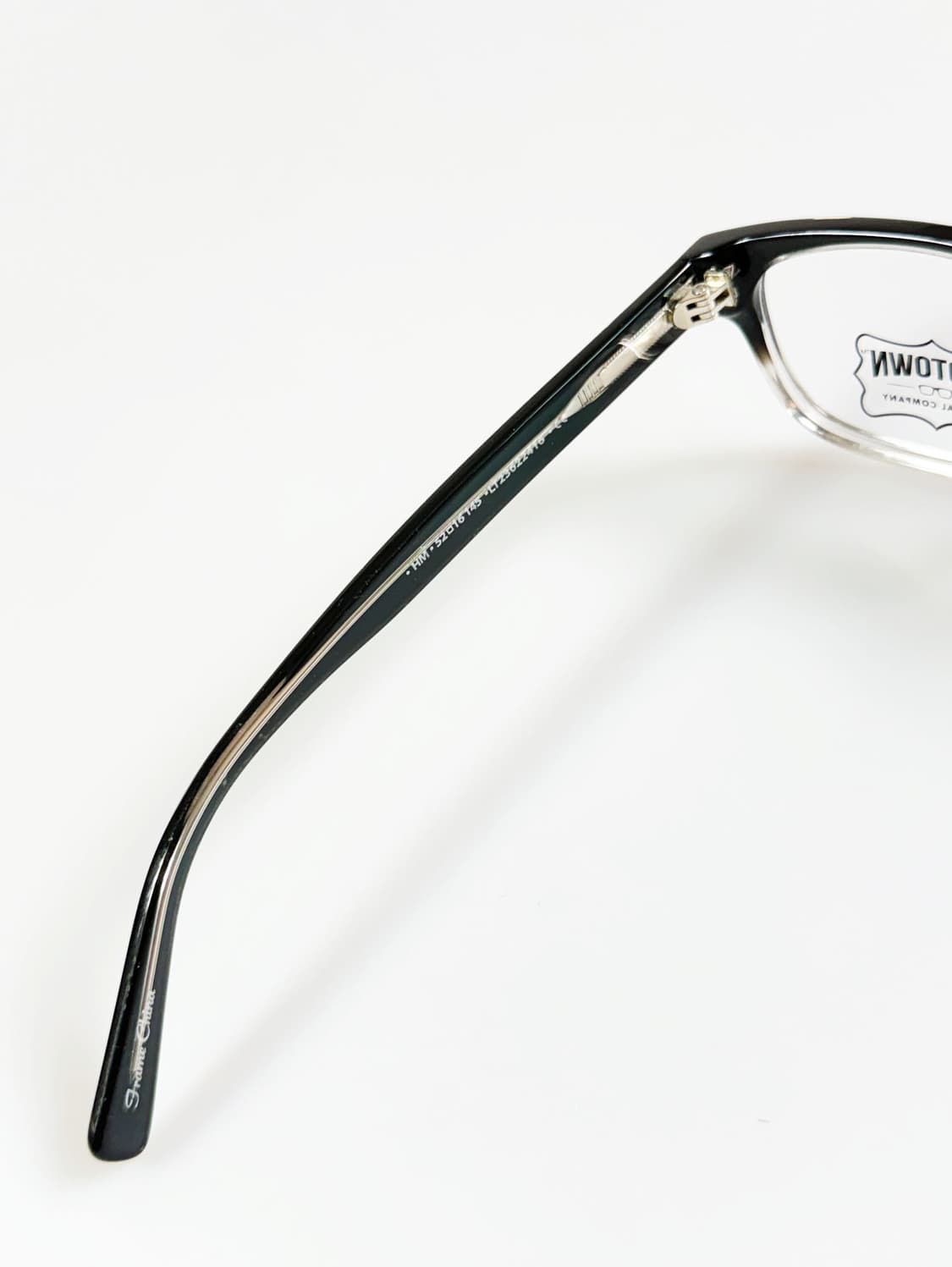 MIDTOWN 블랙 그라데이션 뿔테 스퀘어 빈티지 안경 상품이미지7