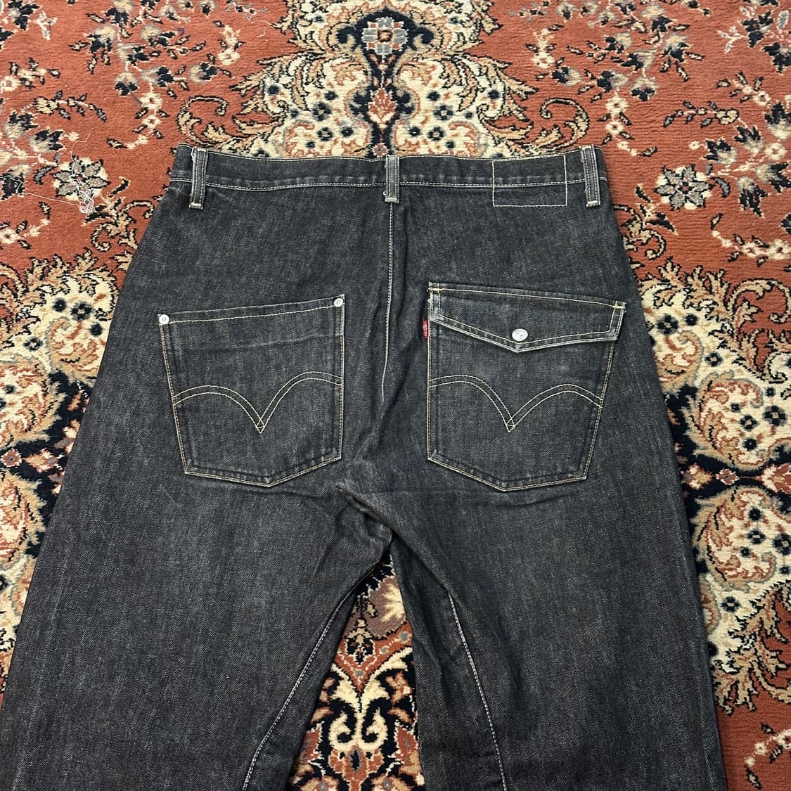 리바이스 엔지니어드진 흑청 (33) 루즈핏 상품이미지2