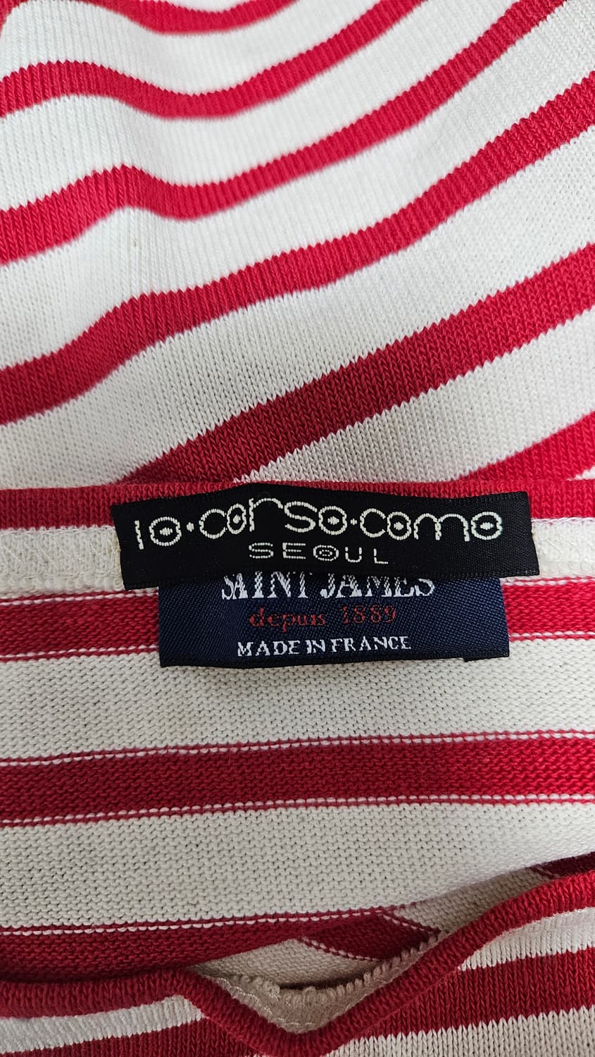 세인트제임스 보트넥 레드스트라이프 티셔츠 (ML) 상품이미지3