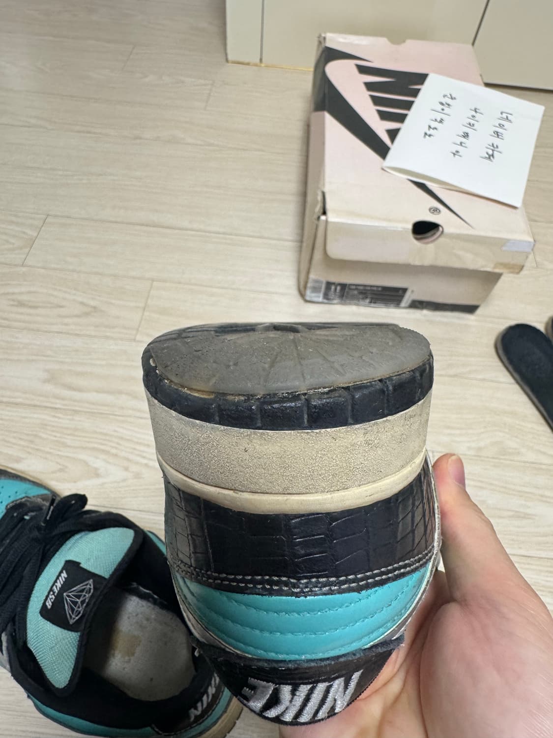 나이키 SB 티파니 덩크 로우 290 상품이미지7