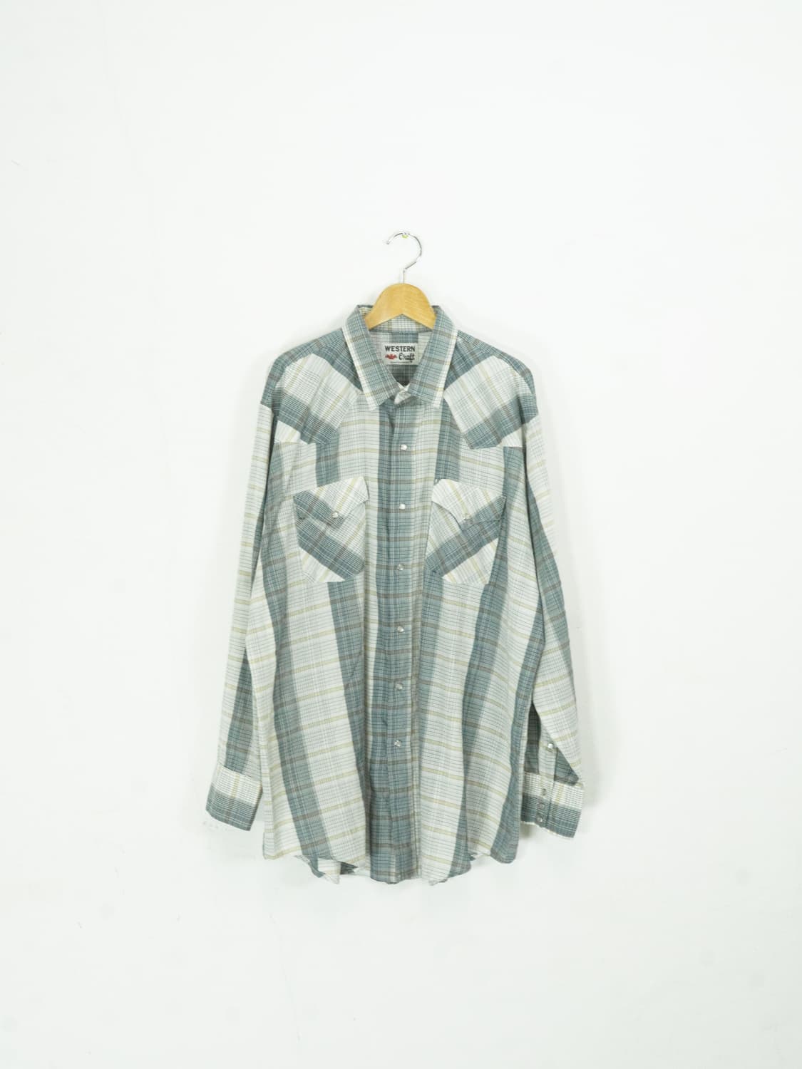 90s canada made western shirt 상품이미지1