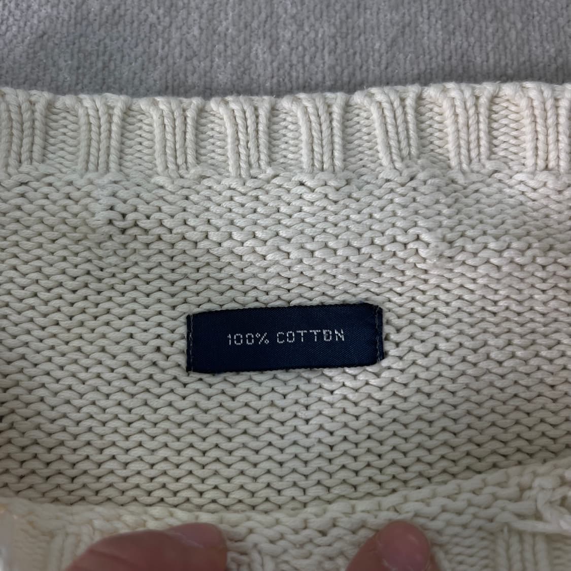 100 폴로랄프로렌 코튼 니트 상품이미지4