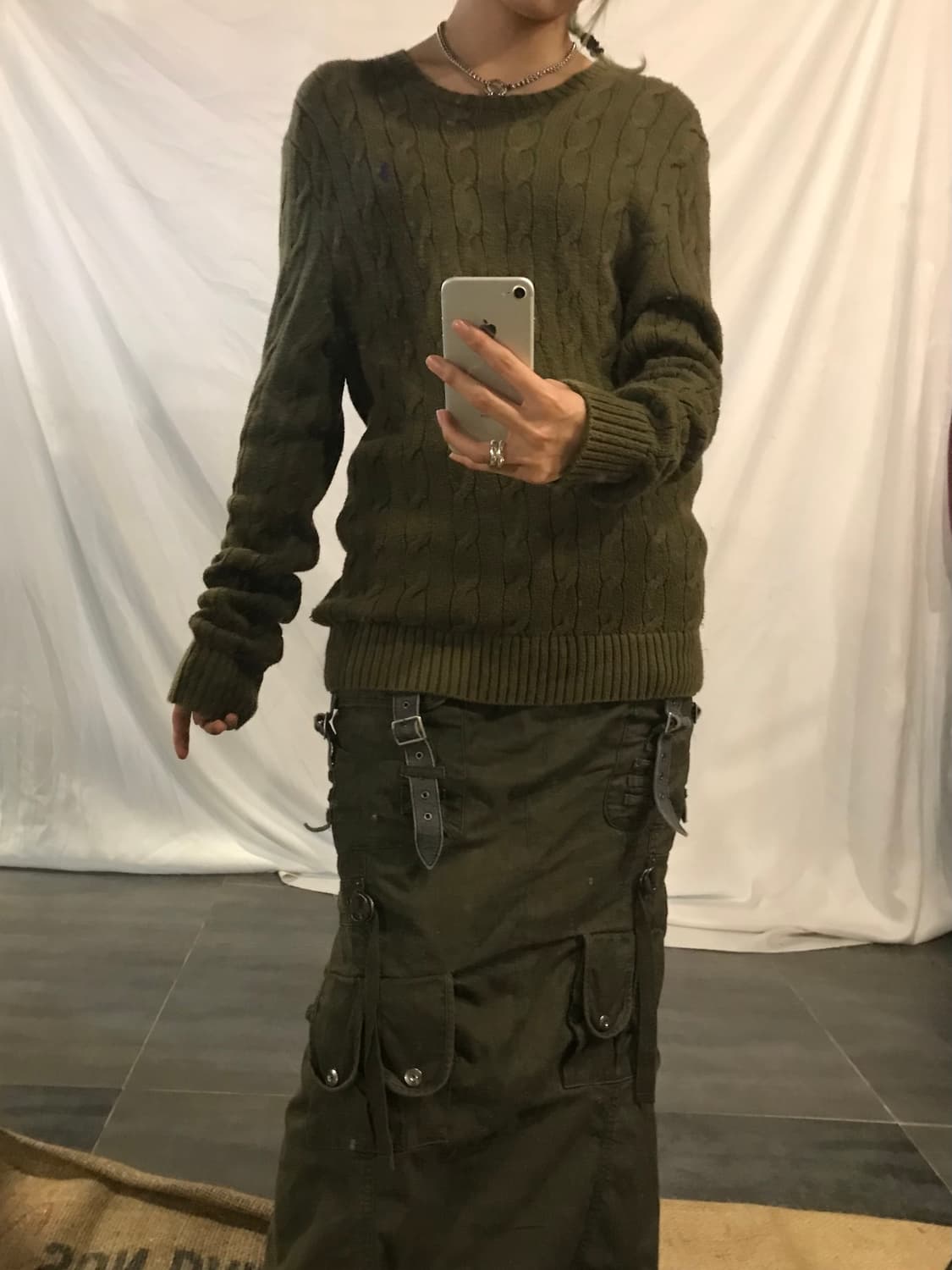 Polo Ralph Lauren Twisted Khaki Knitwear 상품이미지2