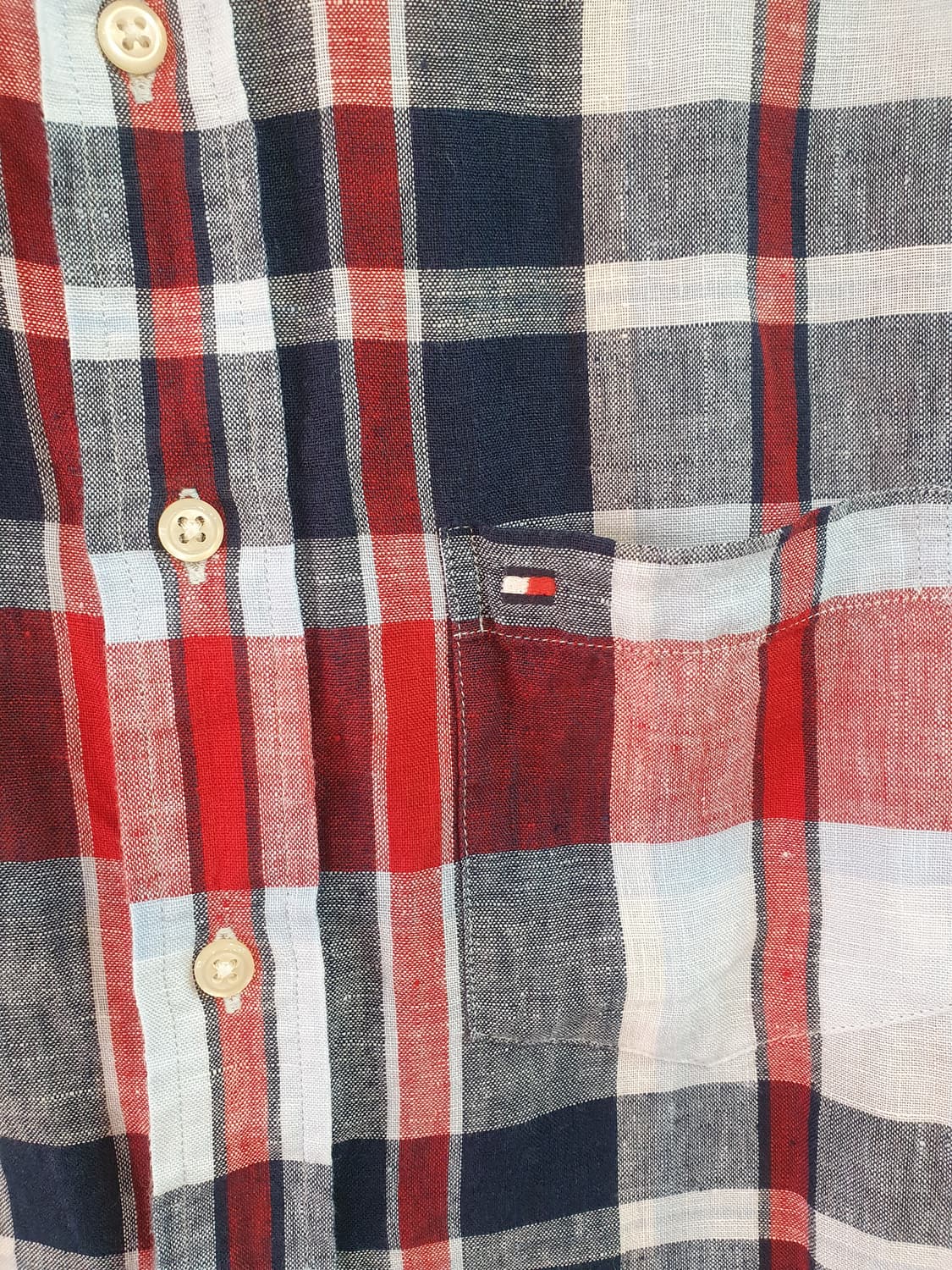 타미힐피거 체크셔츠 상품이미지3