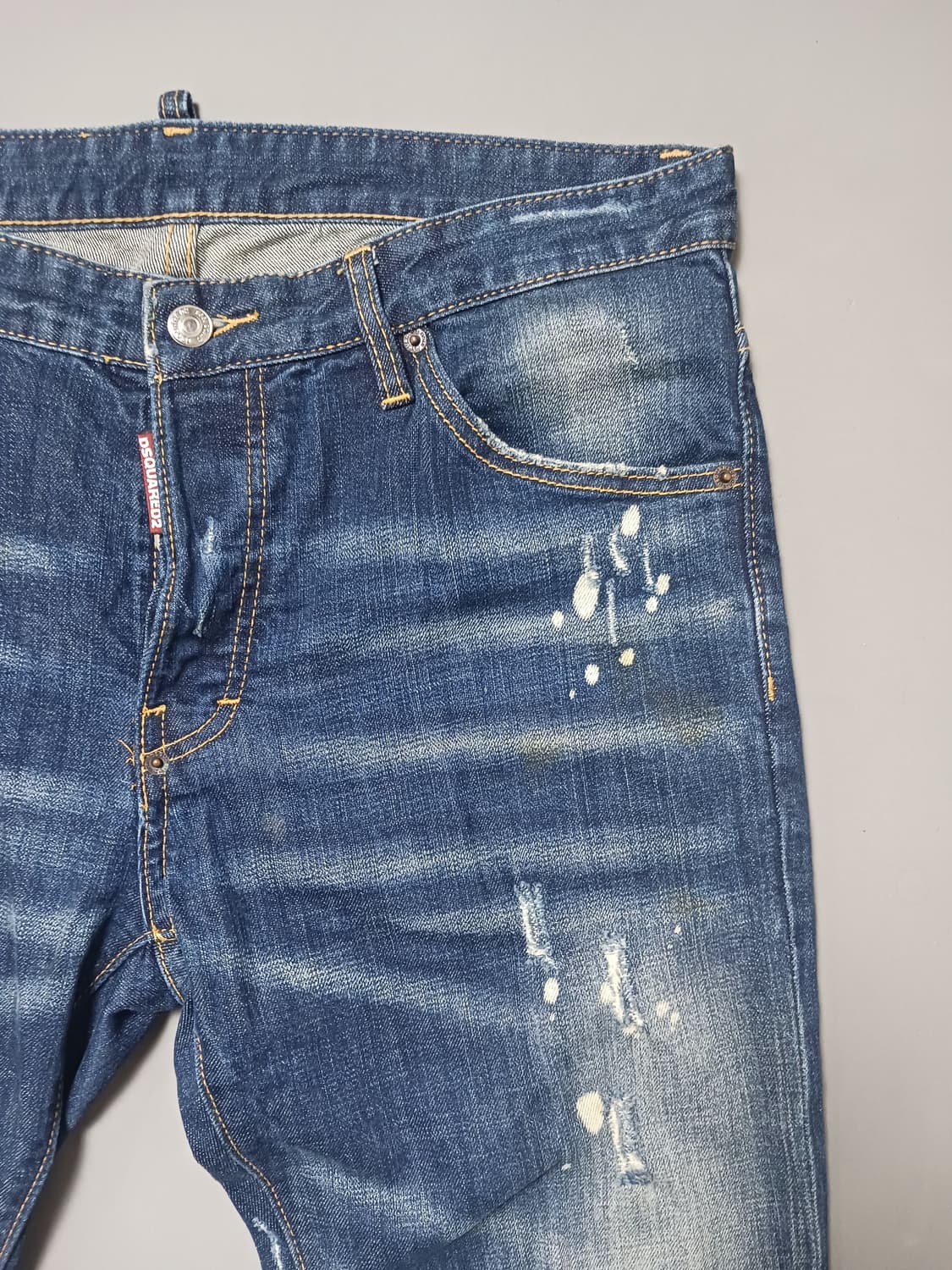 [34] 디스퀘어드2 데미지 워싱 쿨가이진 청바지 상품이미지4