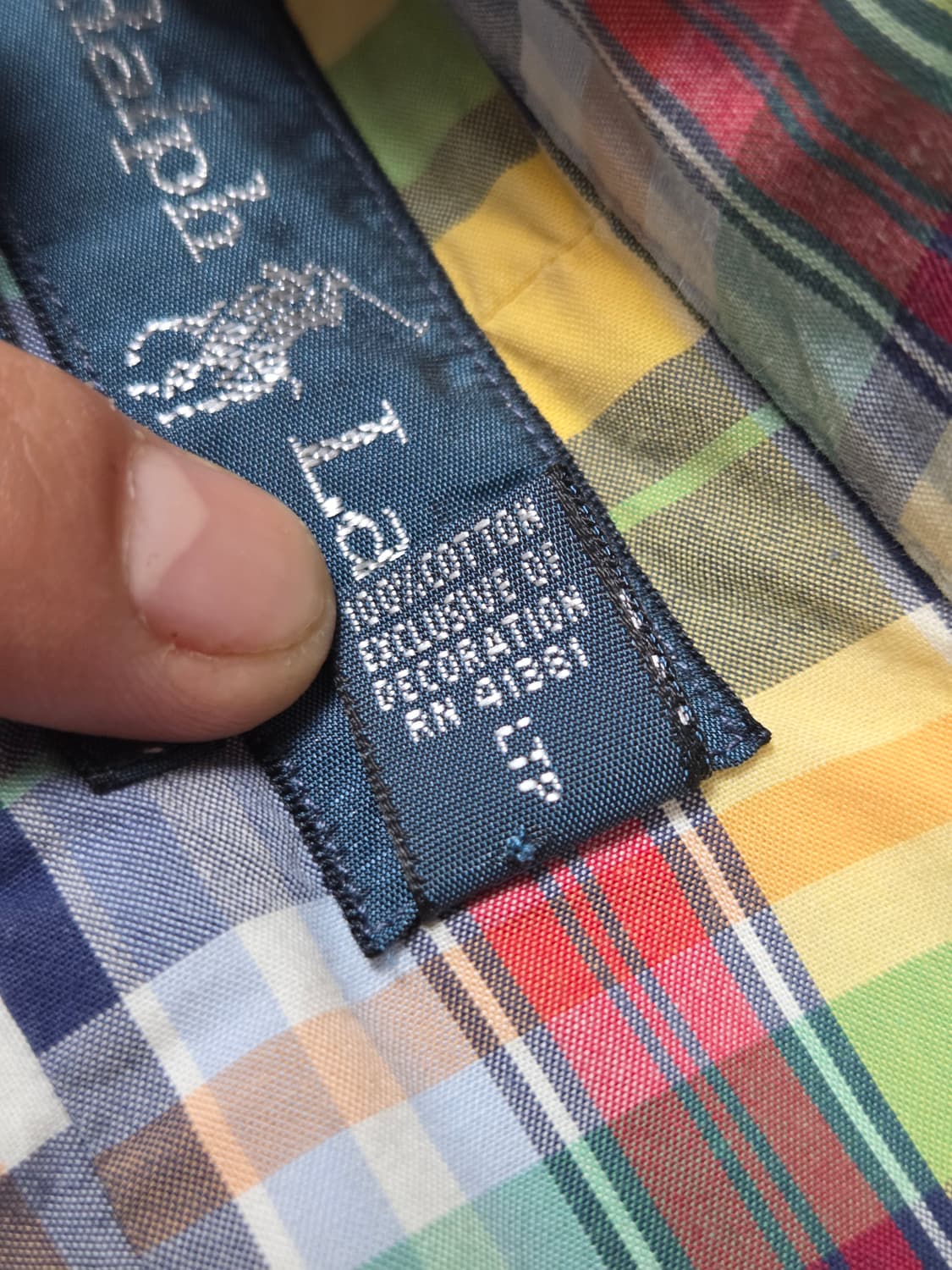 [폴로 랄프로렌] 클래식 핏 멀티체크 버튼다운 코튼 셔츠 | S00096 상품이미지4