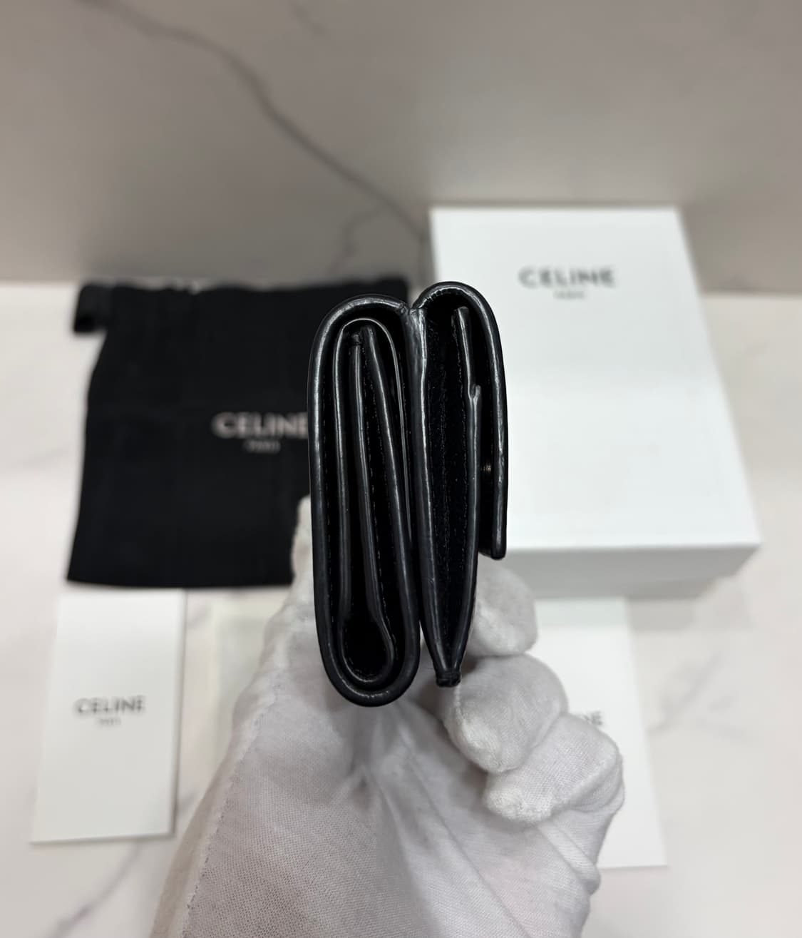 [정품] S급 셀린느 트리폴드 반지갑 상품이미지7