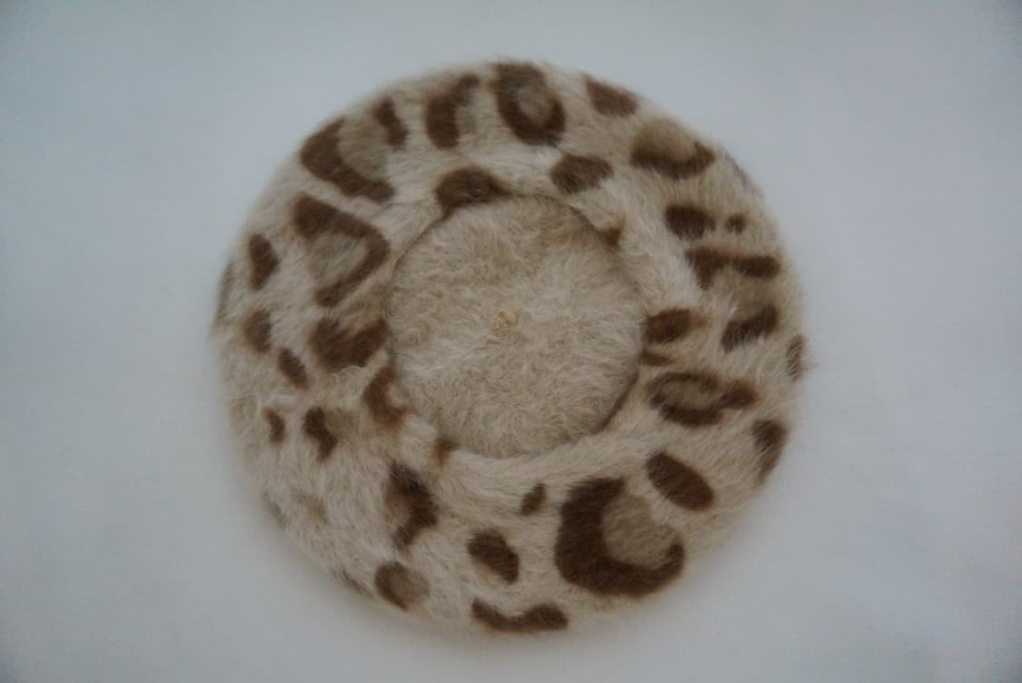 앙고라 레오파드 베레모 상품이미지4