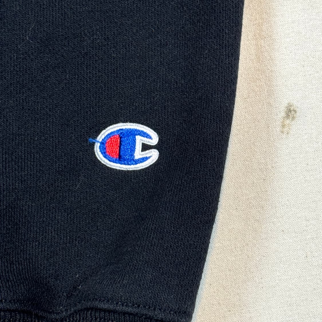 M) 챔피온 리버스위브 후드티 블랙 상품이미지5