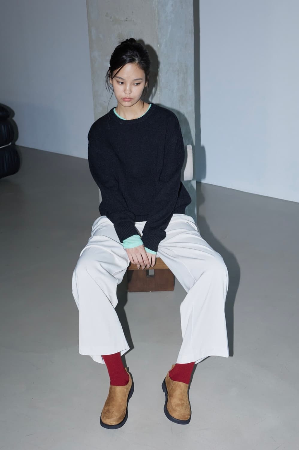 미치코런던 코시노 슬랙스 팬츠 상품이미지3
