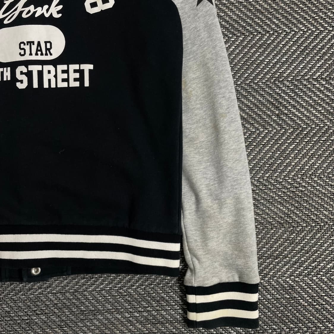 00s 컨버스 빅로고 올드스쿨 스웻 바시티 자켓y 2880 상품이미지2