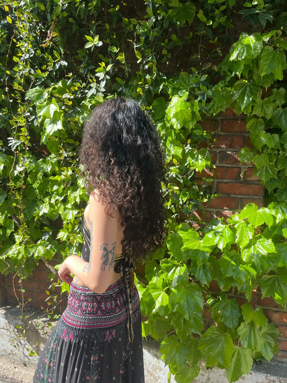 히피 타이다이 트임 홀터넥 상품이미지5