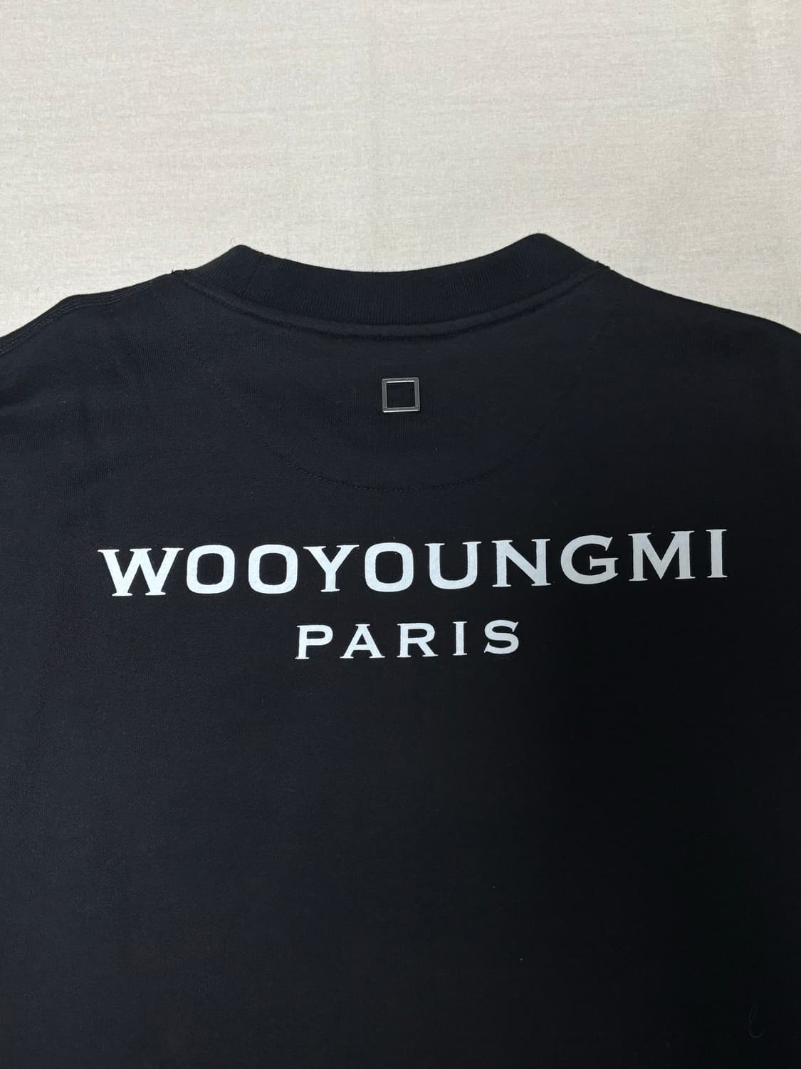 25년 구매) 우영미 백로고 맨투맨 [50] 상품이미지6