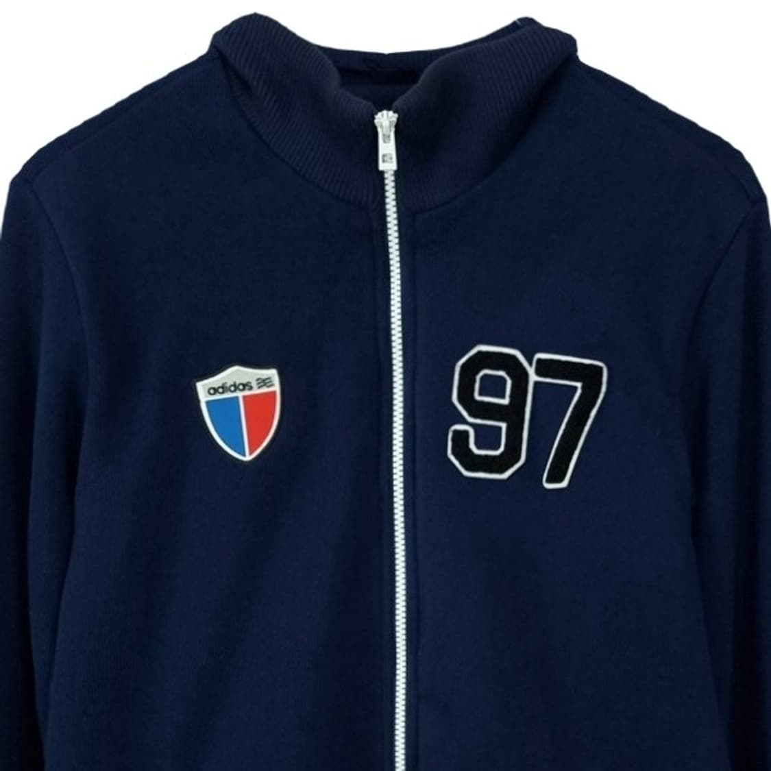 [아디다스] 빅로고 스포츠 져지 트랙탑 집업 자켓 네이비 M19755 상품이미지4