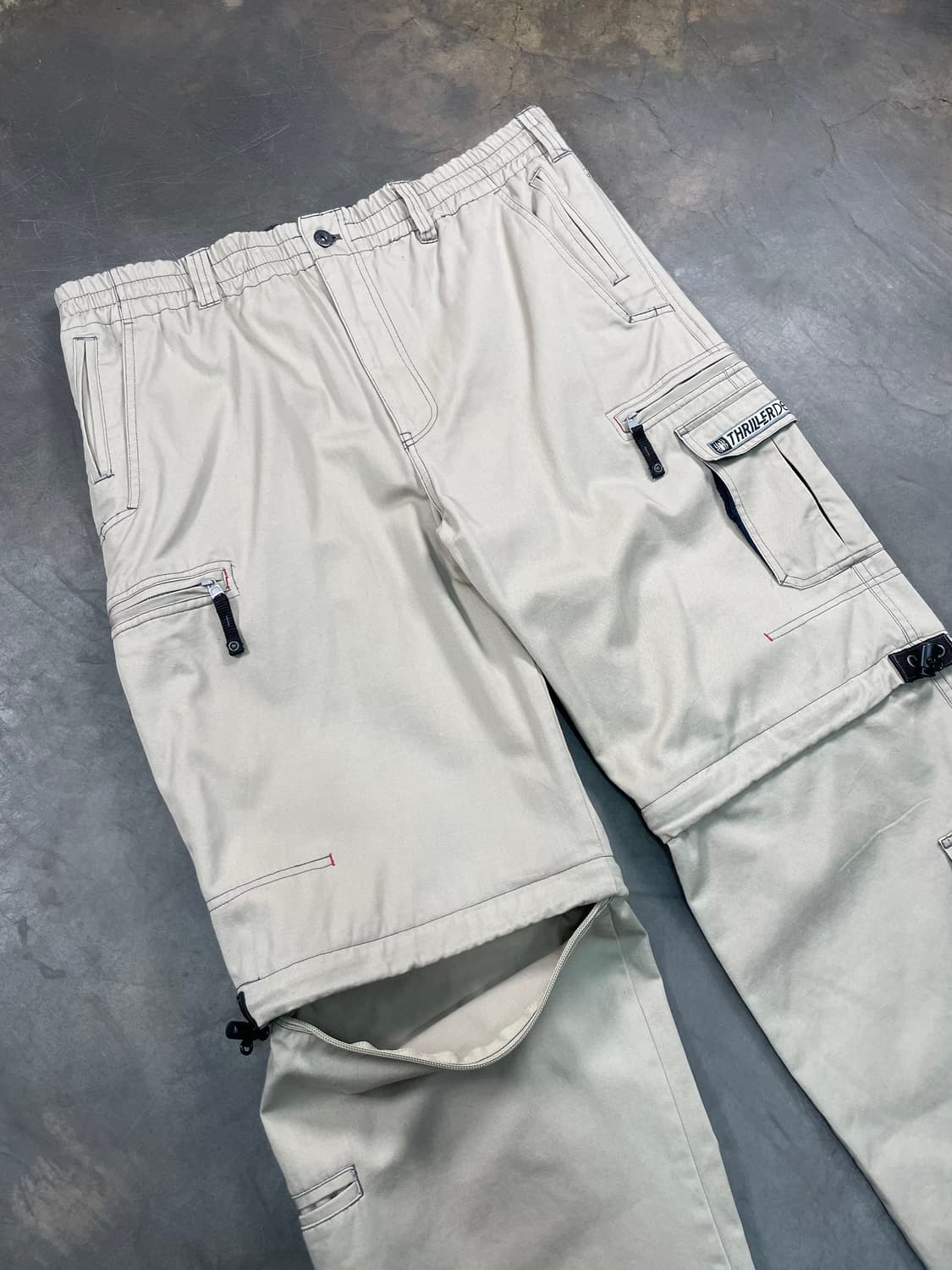 스릴러 컨버터블 와이드 카고팬츠 상품이미지3