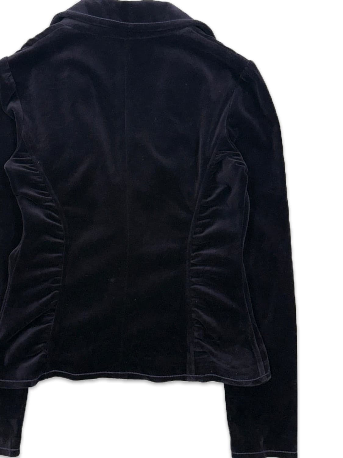 빈티지 Pinky&Dianne 퍼플 벨벳 셔링 싱글 자켓 상품이미지5