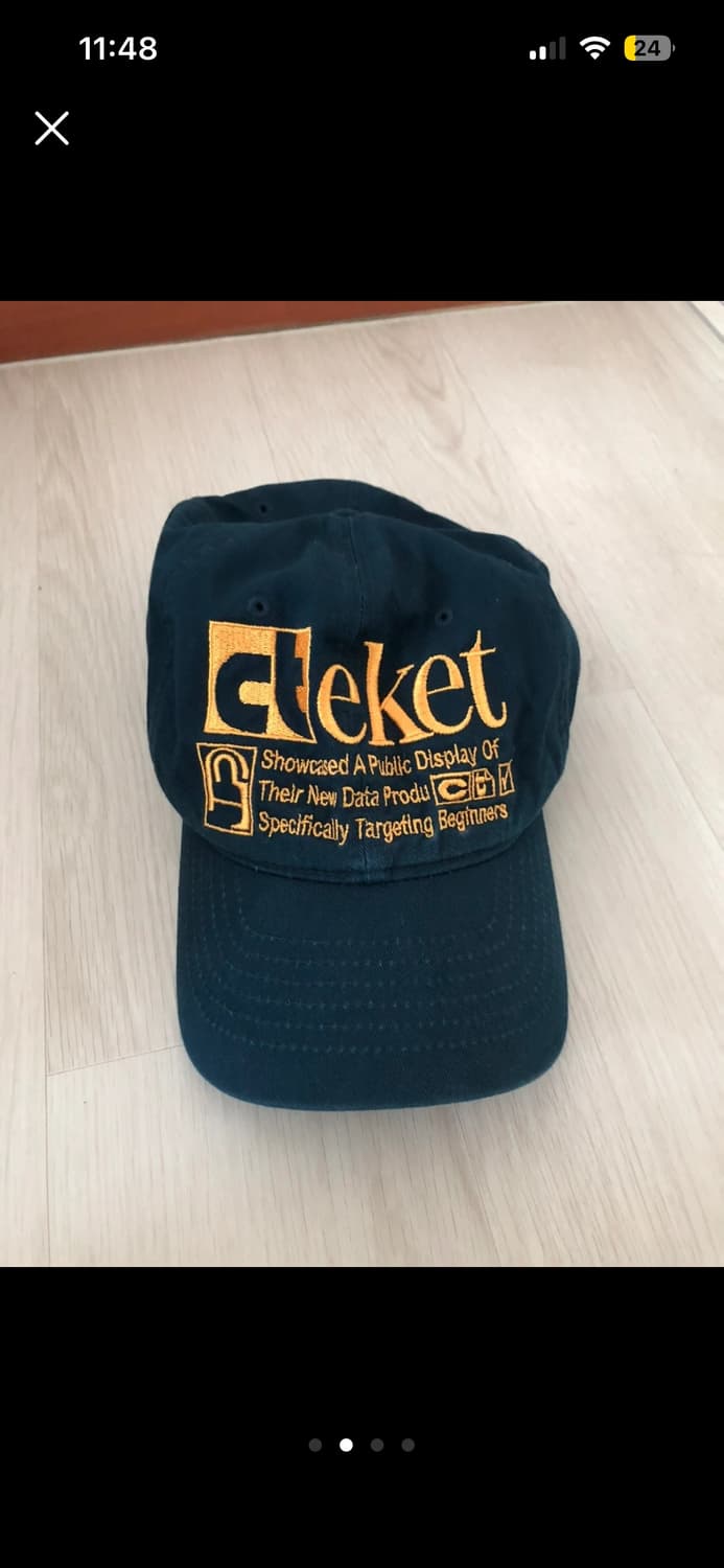 테켓 네이비 볼캡 상품이미지1