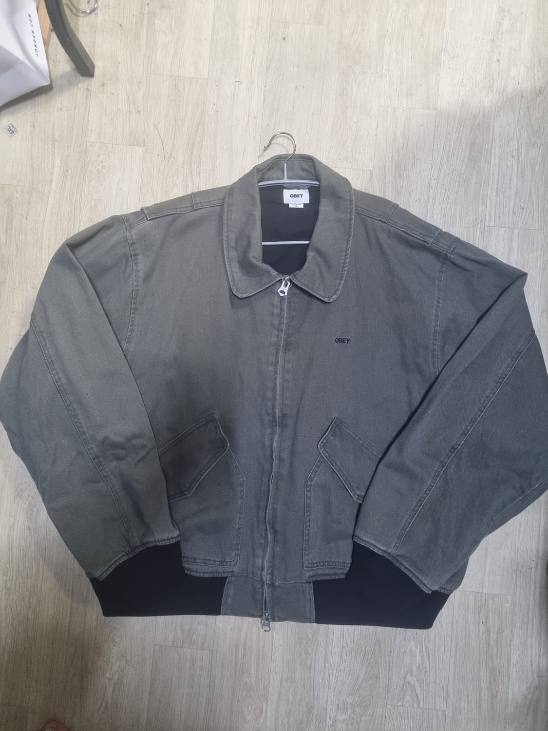 [XXL] 오베이 데님 CWU 자켓 카키 상품이미지2