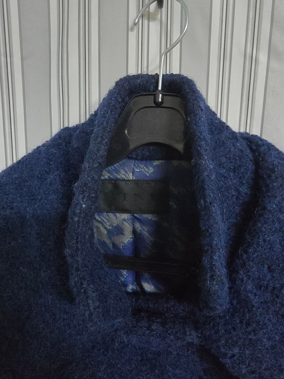 (82-94-160) [MINE] 마인 여성 울 알파카 하프코트 상품이미지6