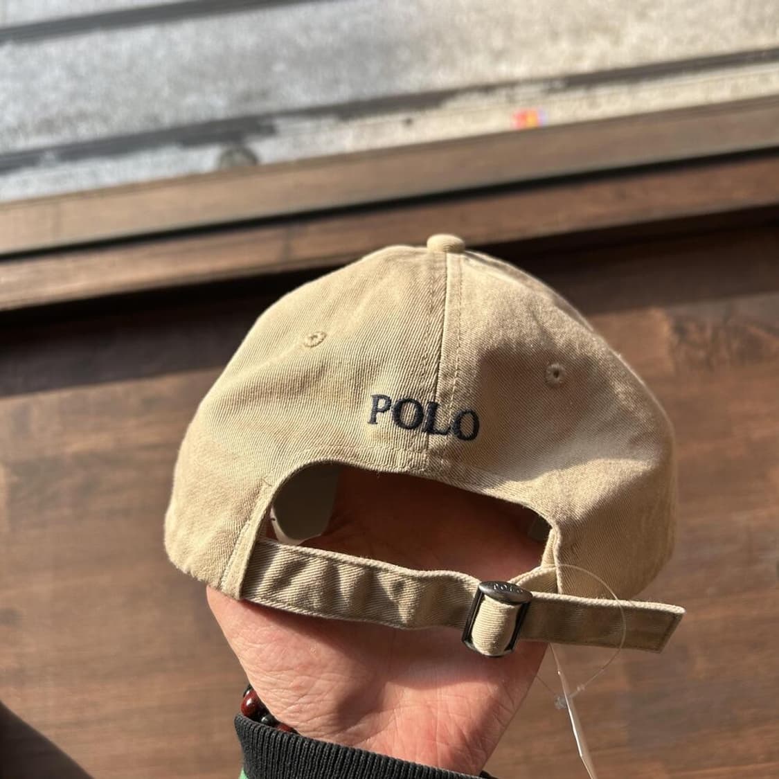 13200 - 폴로 랄프로렌 베이지 볼캡 상품이미지2