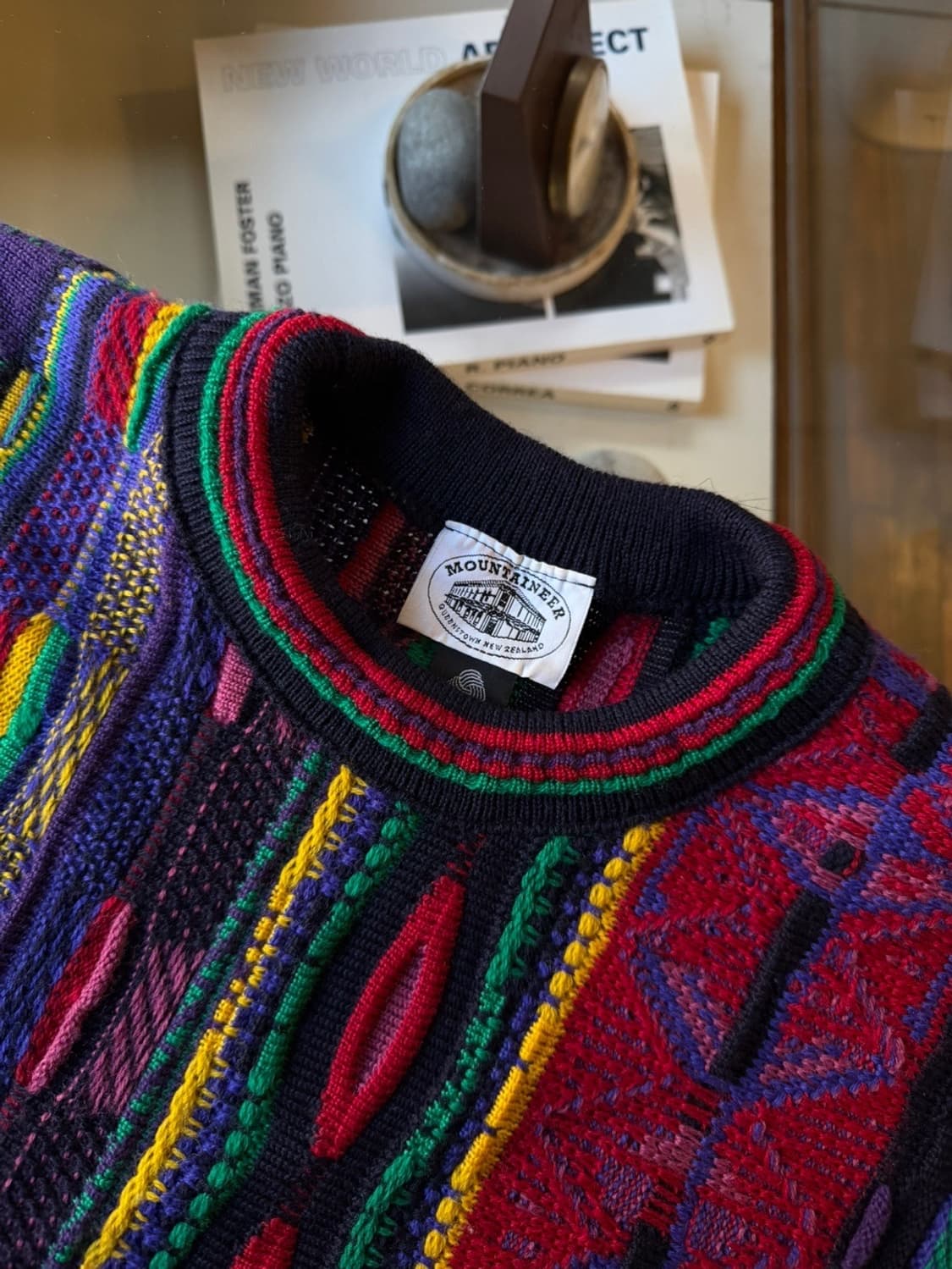 MOUNTAINEER 케이블 니트 100 상품이미지7