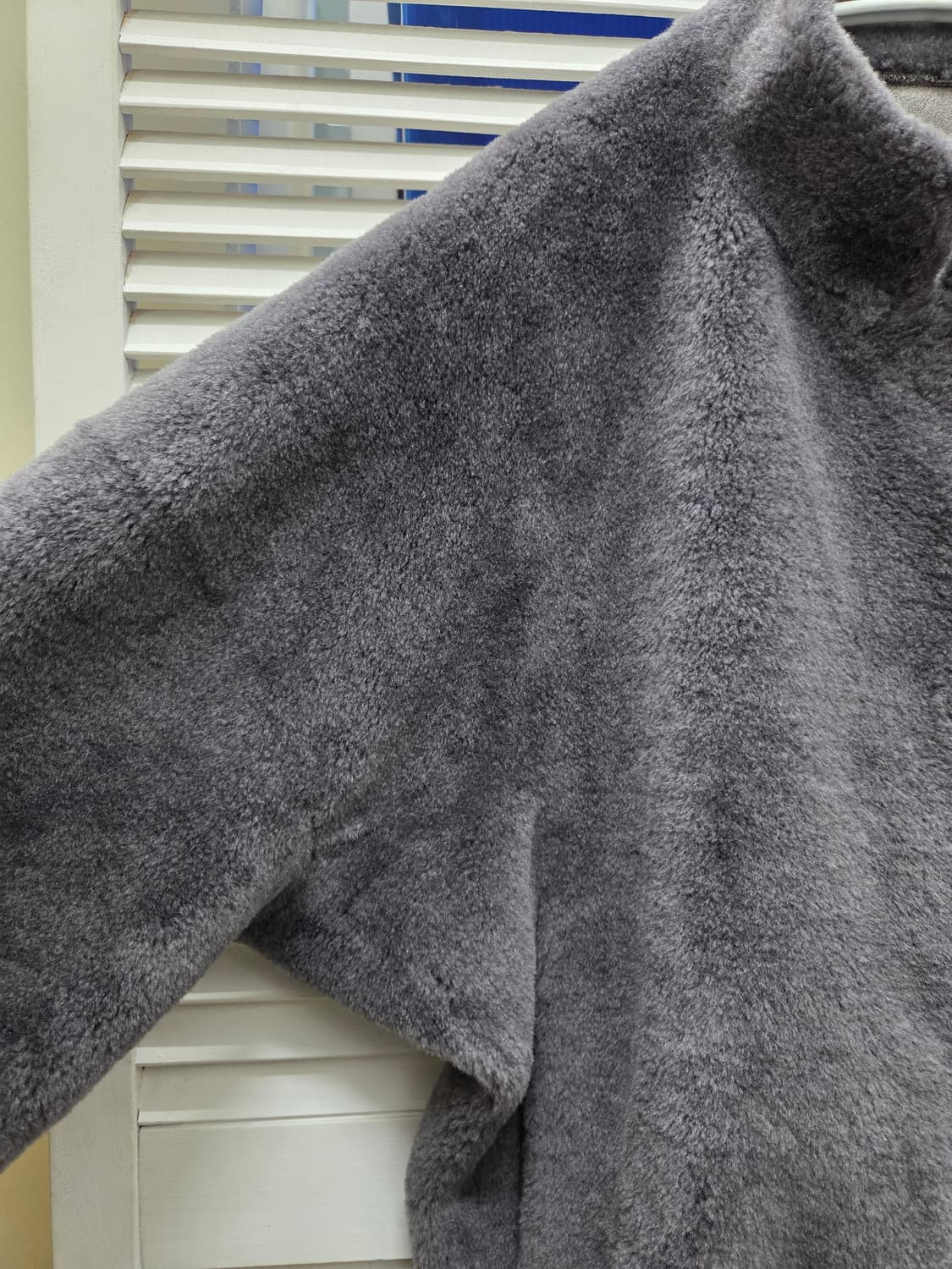 LBL 호주산 양모 시어링 하프자켓 상품이미지3