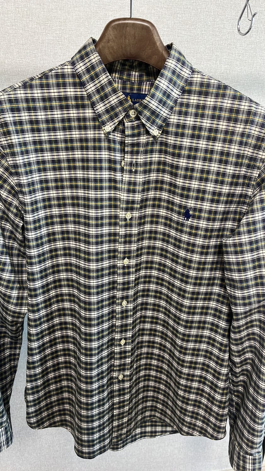 폴로 체크옥스포드 슬림xl 상품이미지2