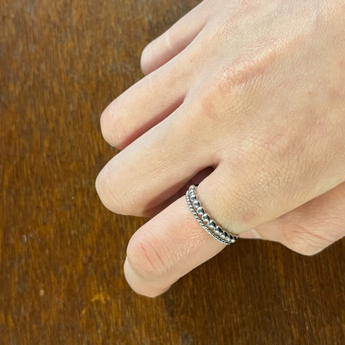 새상품 여성 신주 투라인 반지 실반지 상품이미지5