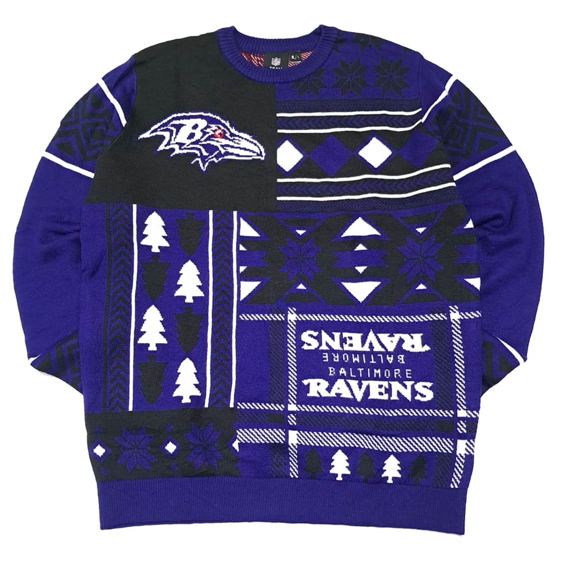 CL113 L NFL Team Apparel 볼티모어 레이븐스 패치워크 상품이미지1