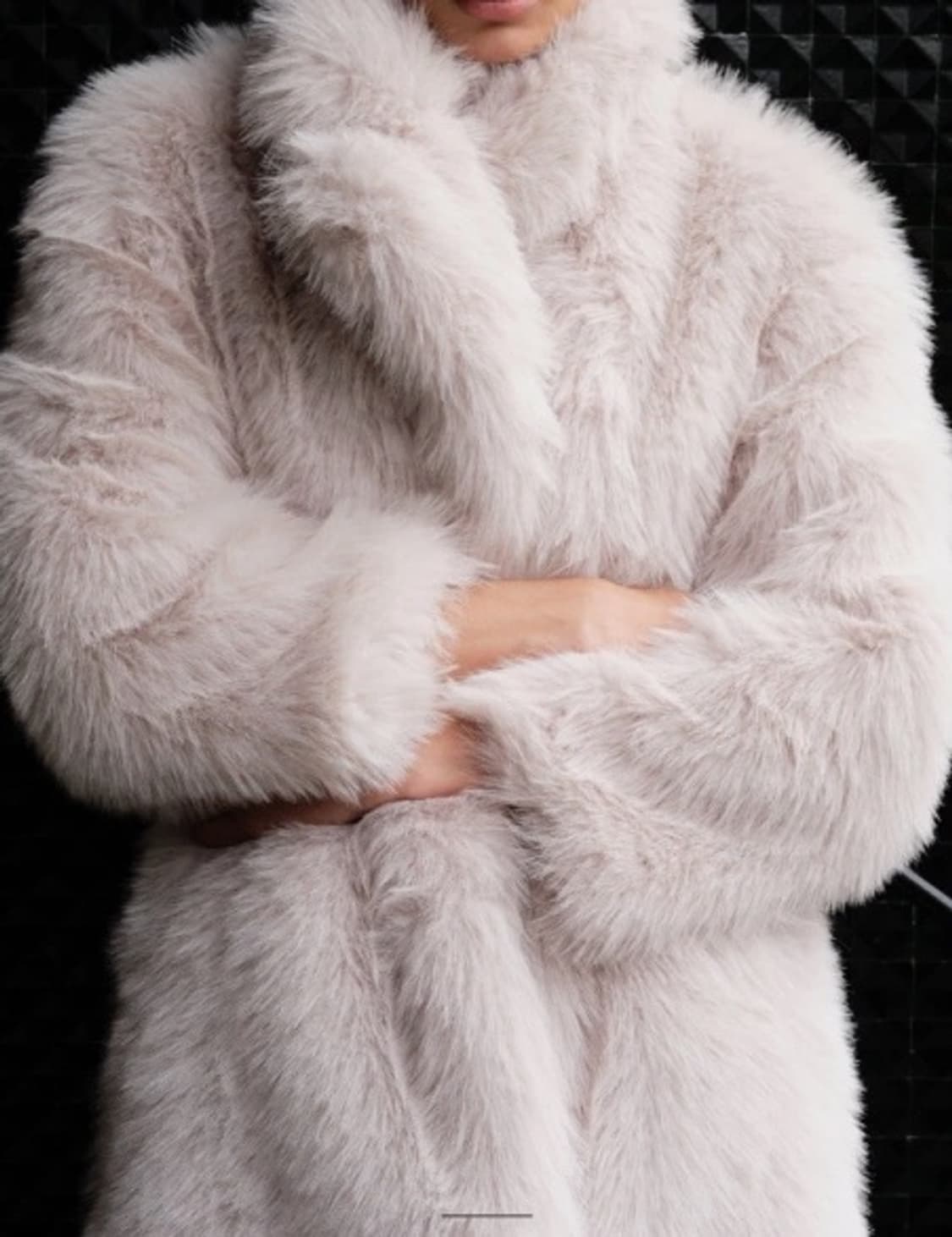 자라 페이크 퍼 코트 6318/258 상품이미지4