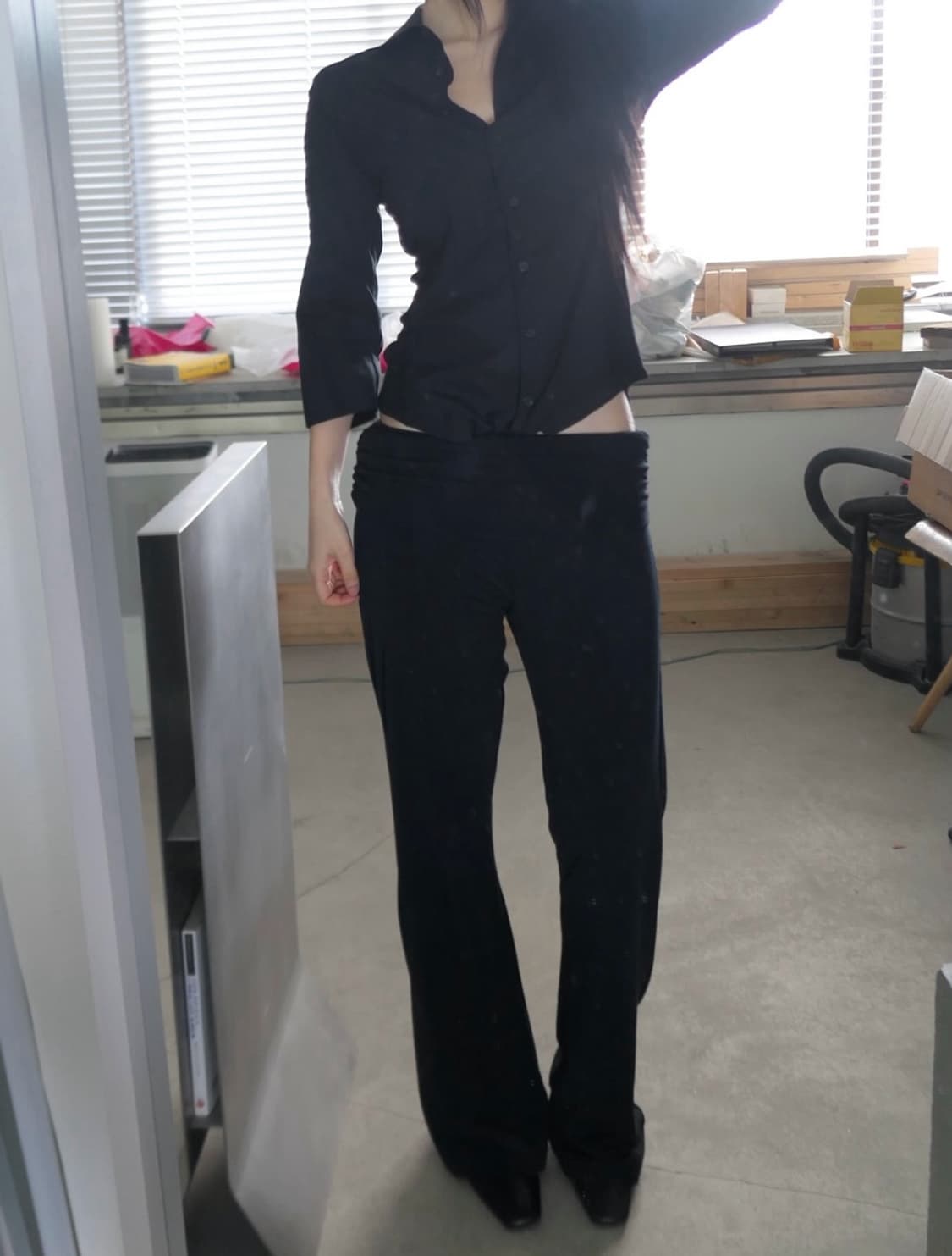 dad a01-SH 블랙셔츠 상품이미지3