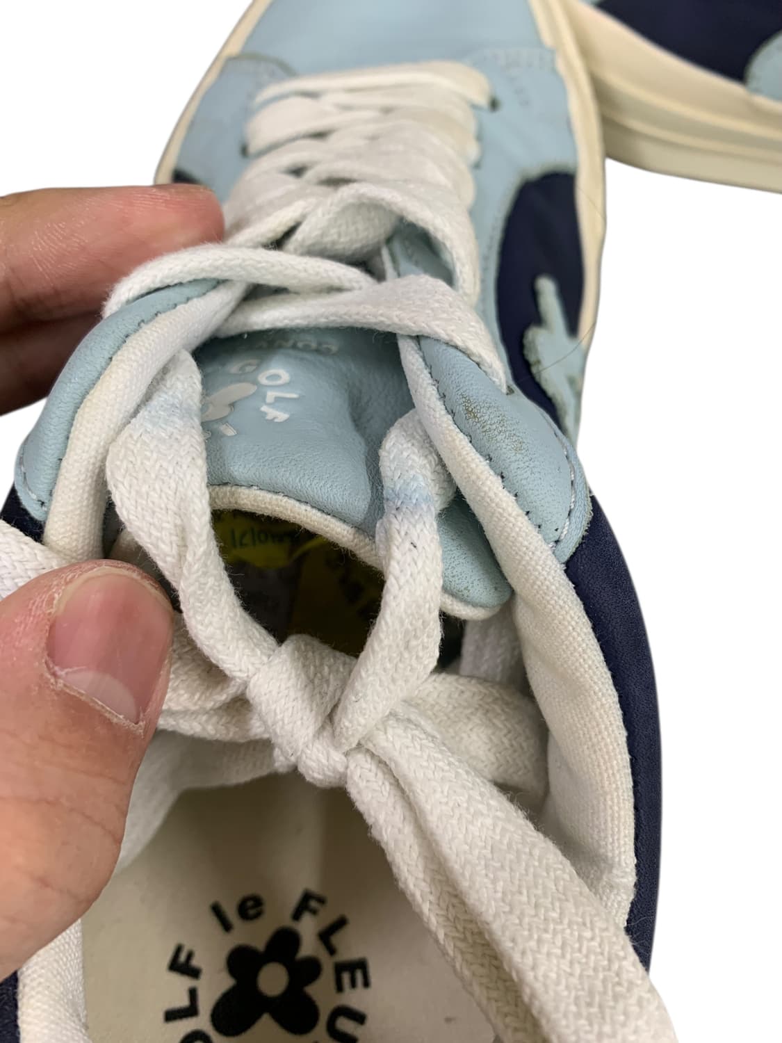 컨버스 x 골프 르 플레르 원스타 인더스트리얼 팩 베얼리 블루 260 상품이미지10